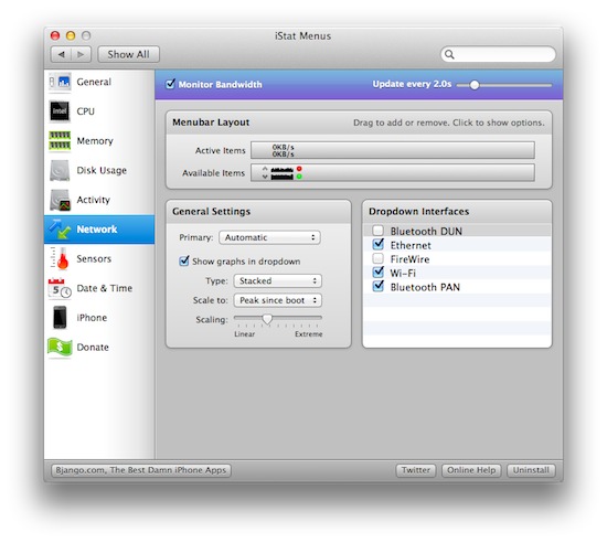 how to delete istat menus